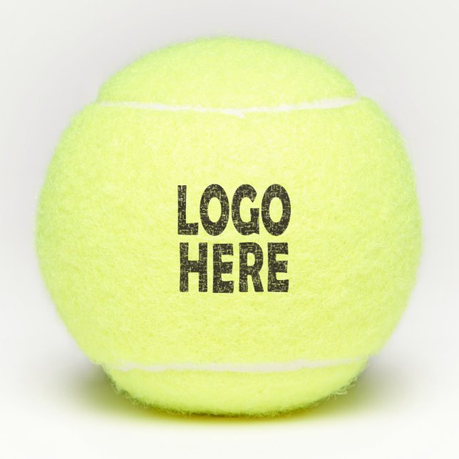 Balles De Tennis Logo personnalisé (Devant)