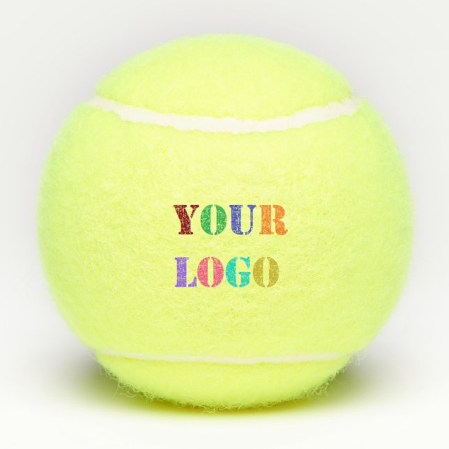 Balles De Tennis Logo Promotionnel Business Tennis Balls (Dos)