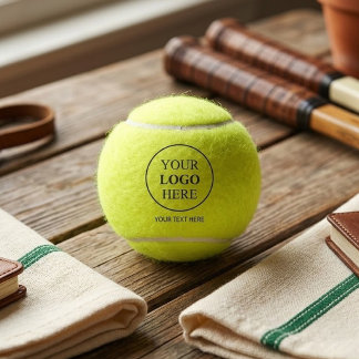 Balles De Tennis Logo Promotionnel Personnalisé – Aucune Commande M