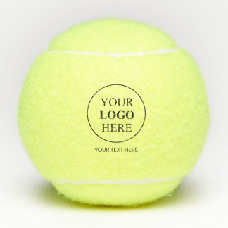Balles De Tennis Logo promotionnel personnalisé - Pas de commande m