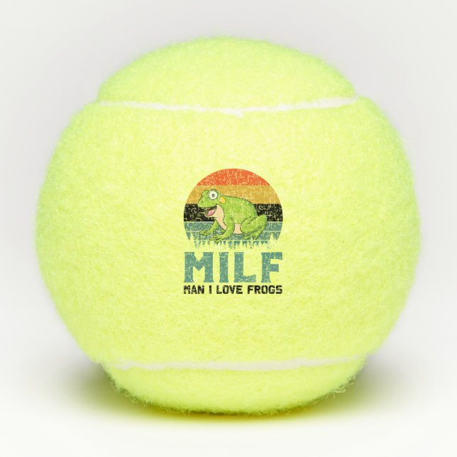 Balles De Tennis Love Frogs Tennis Balls (Devant)