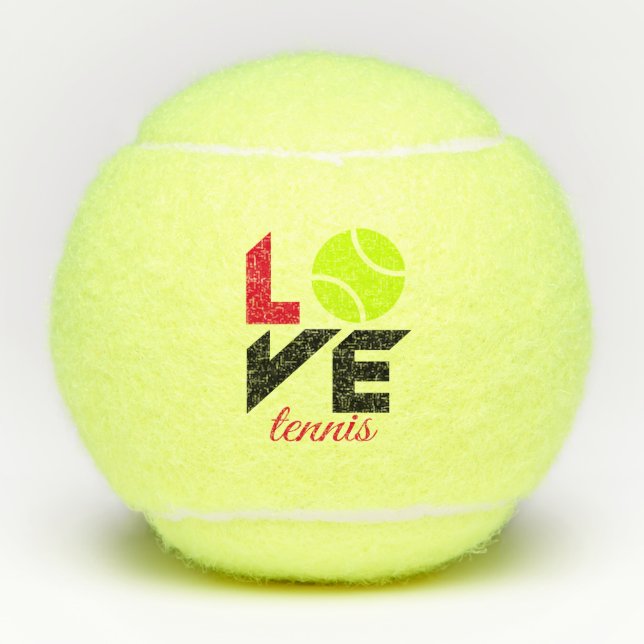 Balles De Tennis Love tennis (Devant)