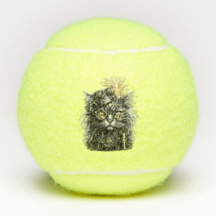 Balles De Tennis Magnifique chat Steampunk 