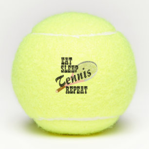 Balles De Tennis Mangez Sleep Tennis Répéter
