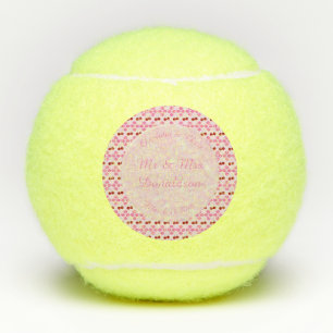 Balles De Tennis Mariage rose Printemps Cerisiers en fleurs et ceri