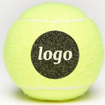 Balles De Tennis Marque promotionnelle du logo simple<br><div class="desc">Ajoutez votre propre logo à ce design. Minimaliste et professionnel. Idéal pour les employés et le personnel,  les événements sportifs d'entreprise et d'équipe,  ou comme produit promotionnel pour vos clients et clients lors de salons,  lancements et événements.</div>