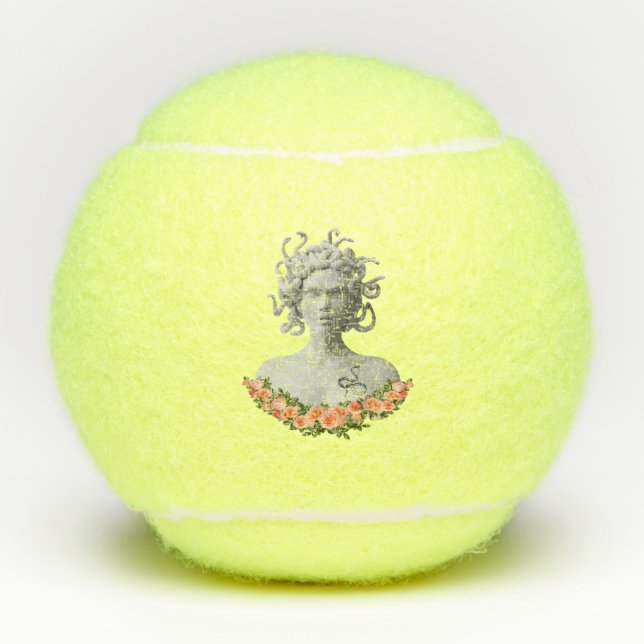 Balles De Tennis Medusa Gorgon Mythologie grecque (Devant)