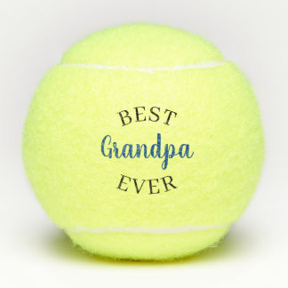 Balles De Tennis Meilleur Grandpa Papa Gramps sur mesure jamais