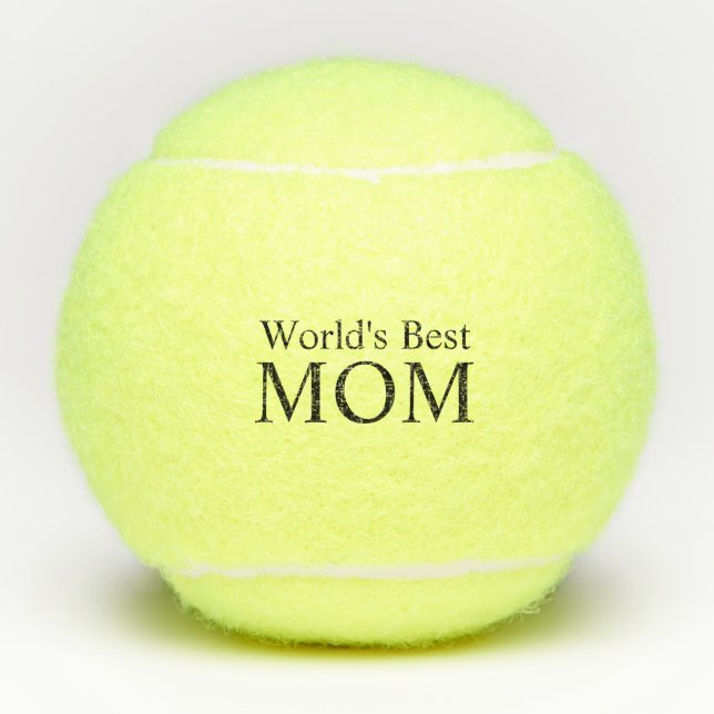 Balles De Tennis Meilleure maman du monde (Devant)