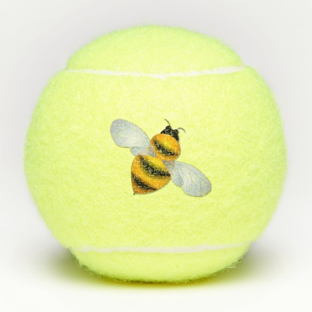 Balles De Tennis Miel Bee (Devant)