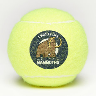 Balles De Tennis Mignonne Sport Laine Mammoth Animal préhistorique