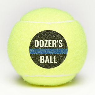Balles De Tennis Mince Ligne Bleue K9 Chien de police Personnalisé