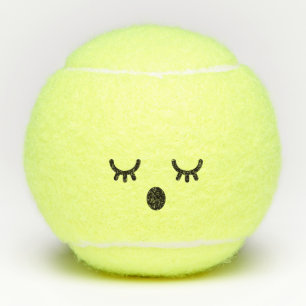 Balles De Tennis Mister Kawaii Cute Emoticon Emoji Face