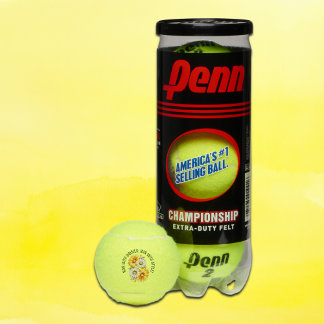 Balles De Tennis Monogramme - Courir avec marguerites : gagner avec