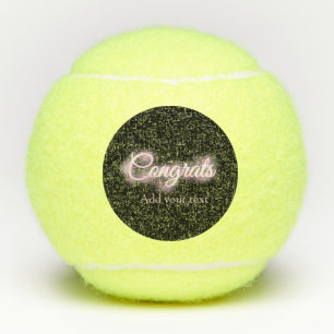 Balles De Tennis Neon signe rose grats ajouter texte rétro 90s reno