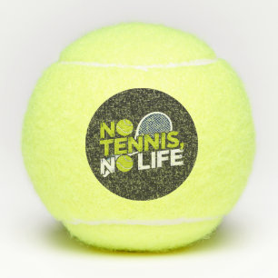 Balles De Tennis No Tennis, No Life – Design Sportif et Dynamique