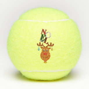 Balles De Tennis Noel Deer Bells Bauble Rudolf Snowflakes Noël