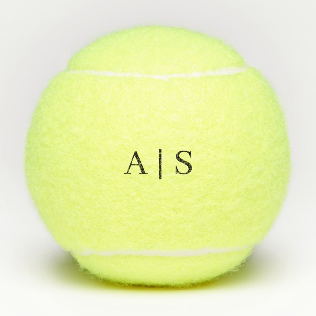 Balles De Tennis Nom personnel personnalisable (Devant)