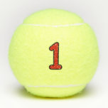 Balles De Tennis Numeral 1, one, 1 year, number 1, number one<br><div class="desc">Numeral 1,  one,  1 year,  number 1,  number one,  1 year old,  1st birthday gift,  1st birthday design,  first,  anniversary,  date,  birthday,  anniversary,  leader</div>
