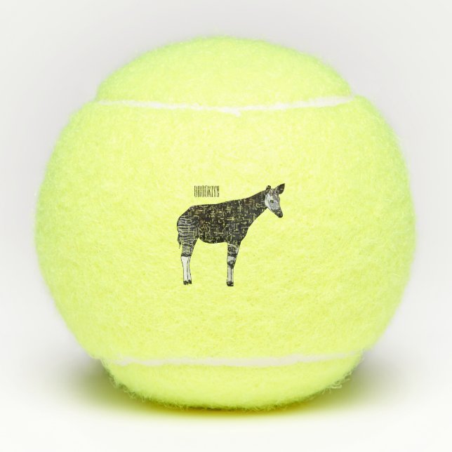 Balles De Tennis Okapi (Devant)