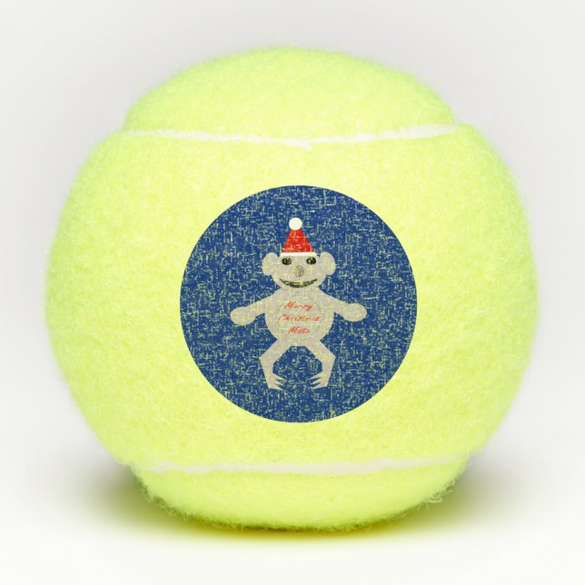 Balles De Tennis Ours Koala de Noël australien (Devant)