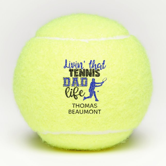 Balles De Tennis Papa Tennis (Devant)