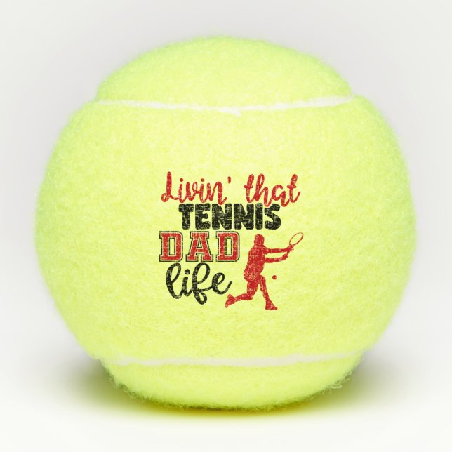 Balles De Tennis Papa Tennis (Devant)