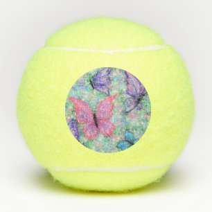 Balles De Tennis Papillons colorés volant - Joie -