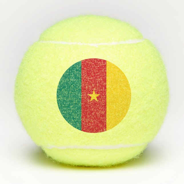 Balles De Tennis Patriotic Cameroon (Devant)