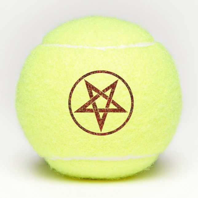 Balles De Tennis Pentagram Red Devil (Devant)