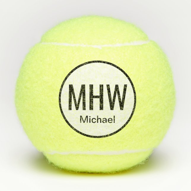 Balles De Tennis Personnalisé (Devant)