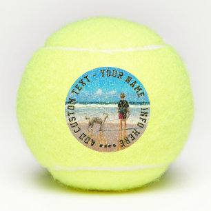 Balles De Tennis Personnalisé Votre Photo Tennis Balls Texte Person