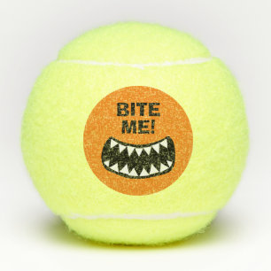 Balles de tennis personnalisées amusantes avec des