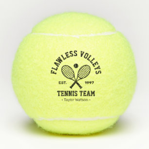 Balles de Tennis Personnalisées pour Équipe de Ten