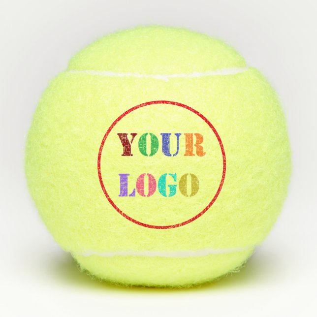 Balles De Tennis Personnalisez votre entreprise Logo Tennis Balls M (Devant)