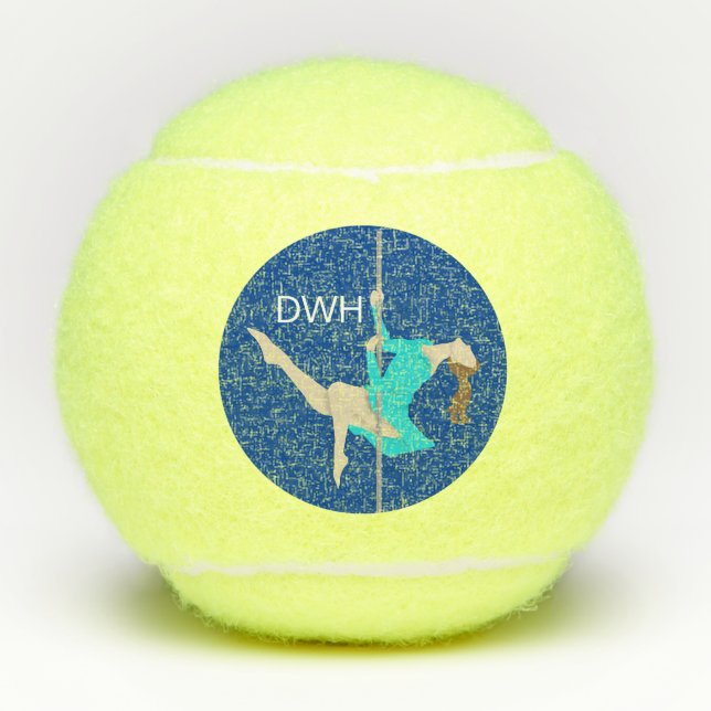 Balles De Tennis Pole Fitness (Devant)