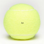 Balles De Tennis Police contemporaine Nom personnalisé Simple<br><div class="desc">Police contemporaine. Simple. Name.</div>