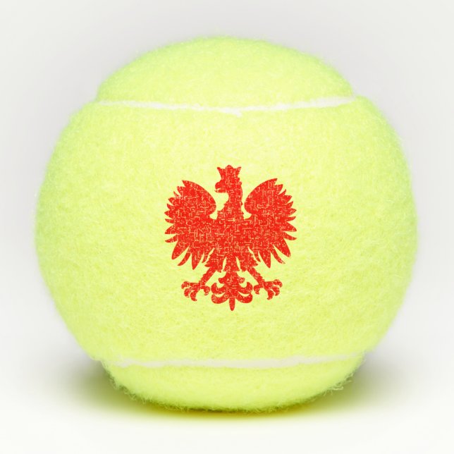 Balles de Tennis Polish Eagle (Devant)