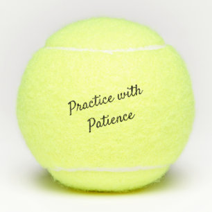Balles De Tennis Pratique avec la patience