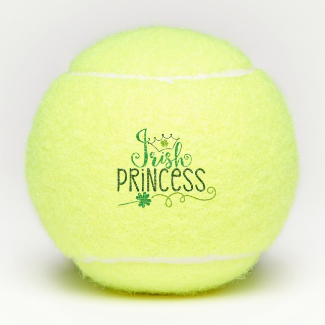Balles De Tennis Princesse d'Irlande | Saint Patrick's Day (Devant)