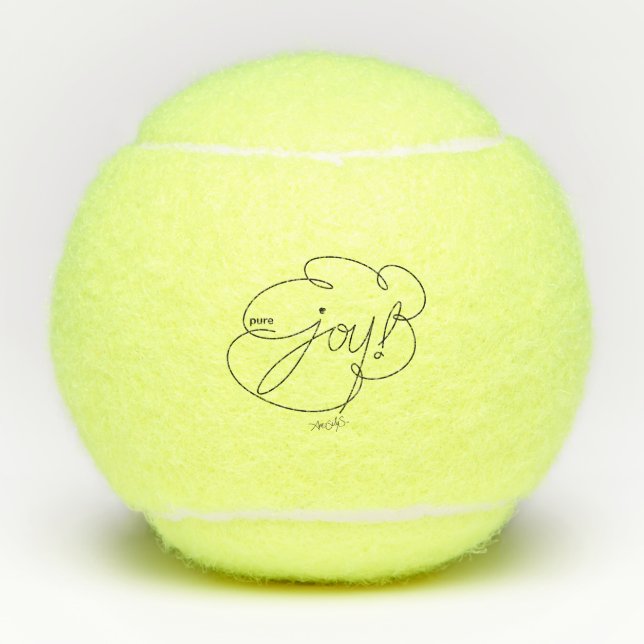 Balles De Tennis pure JOIE - Bold CloudS Tennis Ball (Devant)