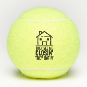 Balles De Tennis Realtor Ils Me Voient Fermer Agent Immobilier