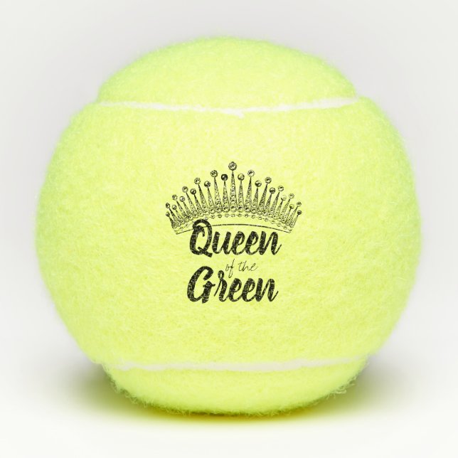 Balles De Tennis Reine du Vert (Devant)