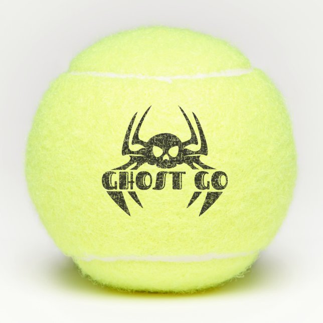 Balles De Tennis Saison Éffrayante de Ghost Go (Devant)