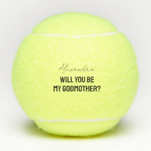 Balles De Tennis Seras-Tu Ma Marraine Proposition de Parrainage Spo