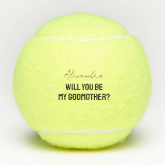 Balles De Tennis Seras-Tu Ma Marraine Proposition de Parrainage Spo