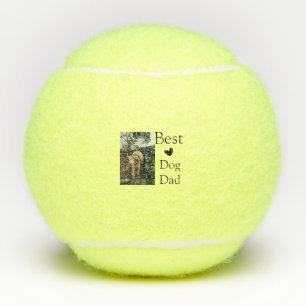 Balles De Tennis Simple animal coloré ajouter nom photo chien papa
