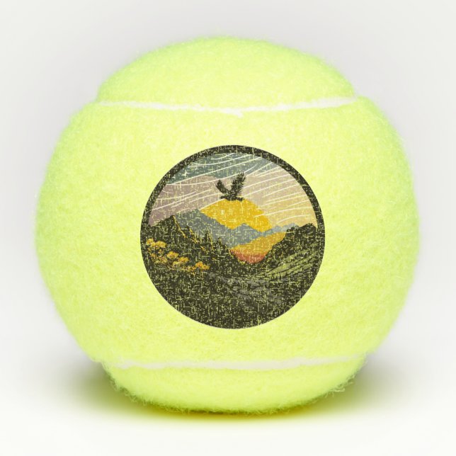 Balles De Tennis Snowdonia (Devant)