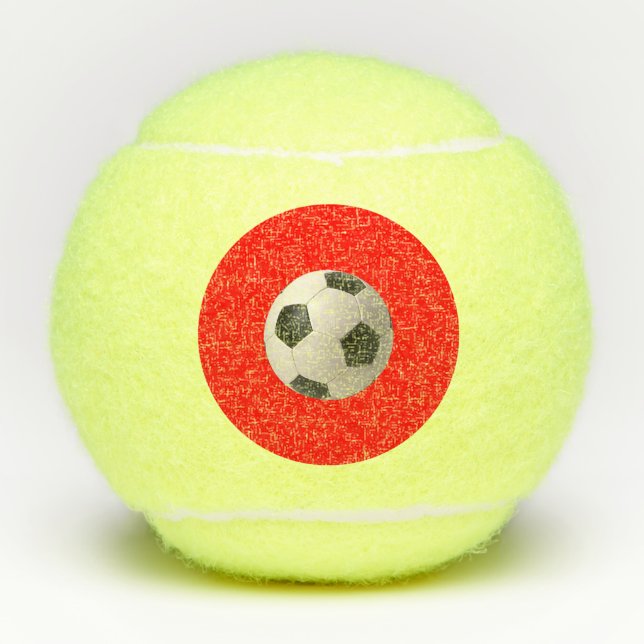 Balles De Tennis Soccerball (Devant)