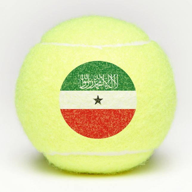 Balles De Tennis Somaliland Flag (Devant)